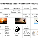 Calendario corsi settimanali 2023-24